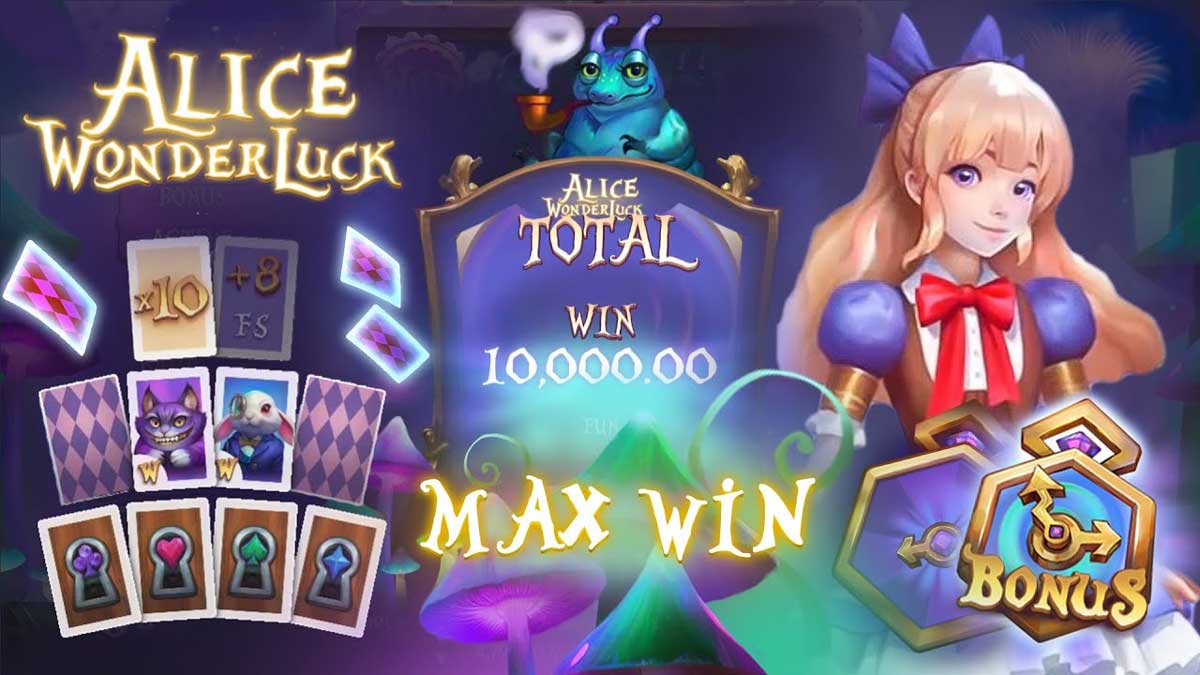 Alice WonderLuck slot game main features