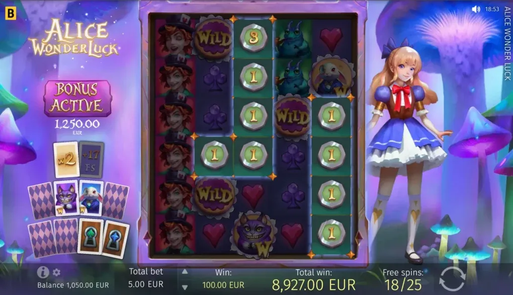 Collect y Coin Feature de Alice WonderLuck